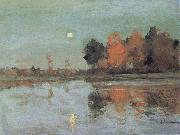 Levitan, Isaak Dam ring moon oil painting picture wholesale